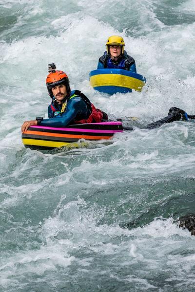 Antoine en hydrospeed