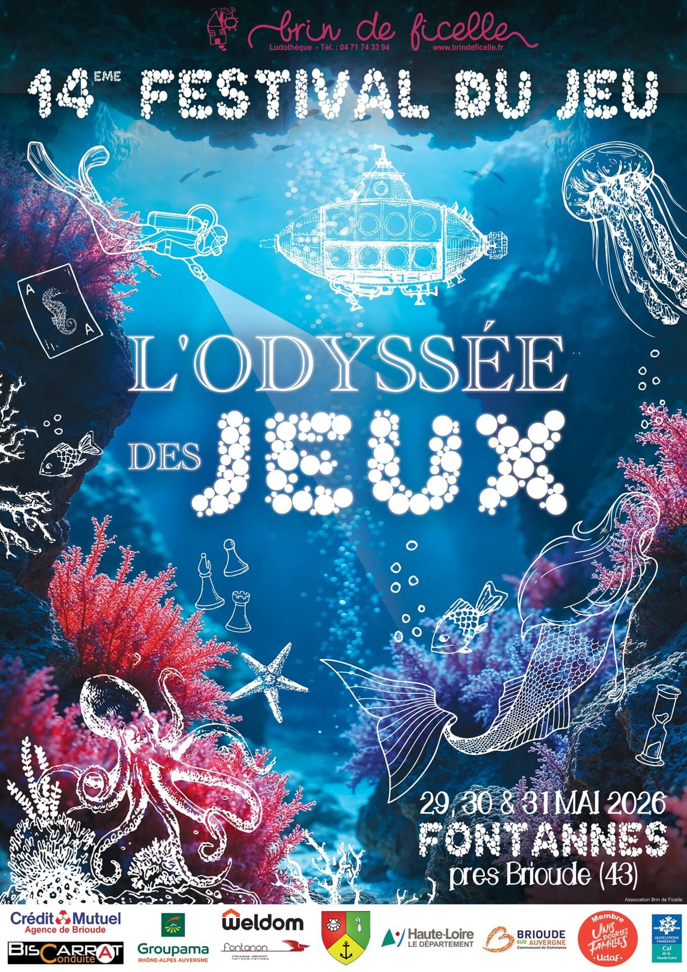 14ème Festival du jeu : L'Odyssée des jeux