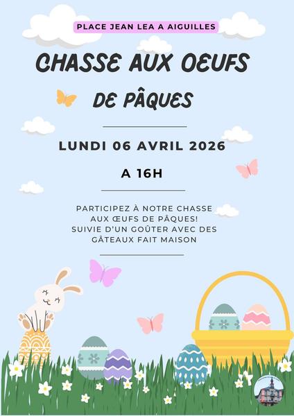 Chasse aux oeufs de Pâques
