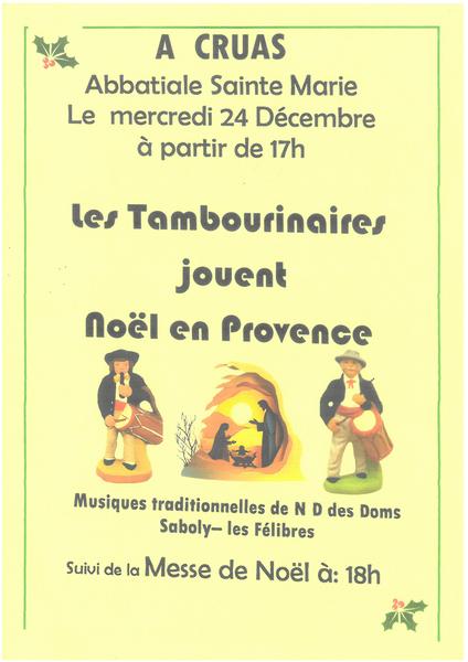 Concert Noël en Provence à lAbbatiale de Cruas_Cruas