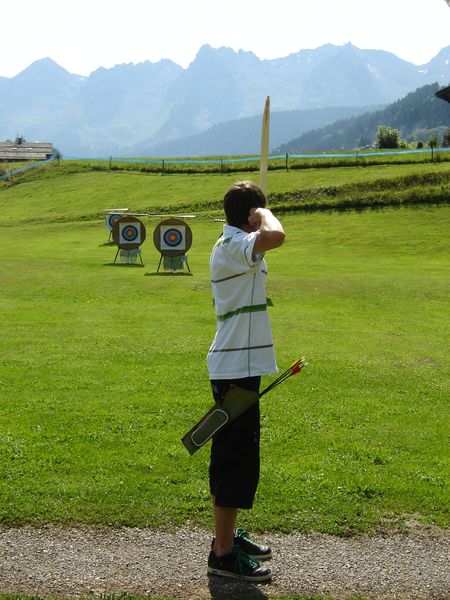 Tir à l'arc au Grand-Bornand