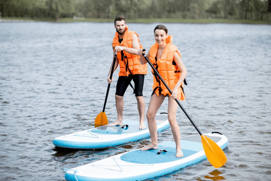 Espace eau plate : paddle, paddle géant, kayak et pédal'eau