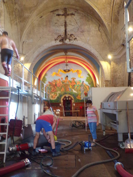 notre cuvage Le Cellier de la Vieille Eglise