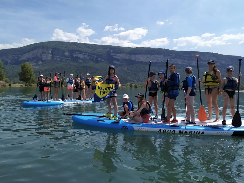 Stand-up paddle avec Nauticlub