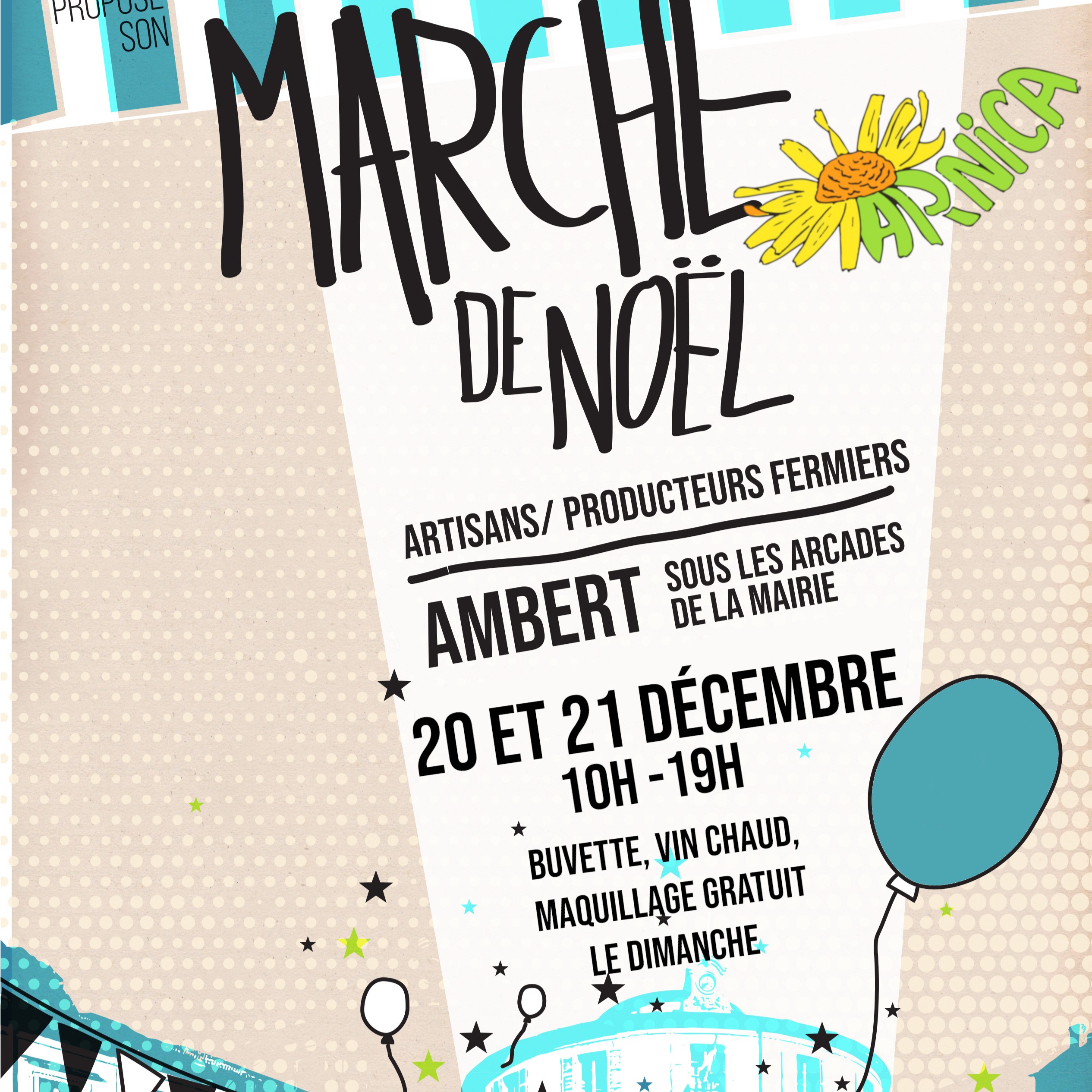 Marché de Noël ARNICA // Ambert