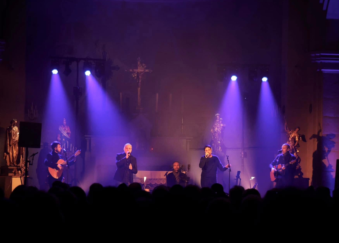 Photo concert groupe I MESSAGERI