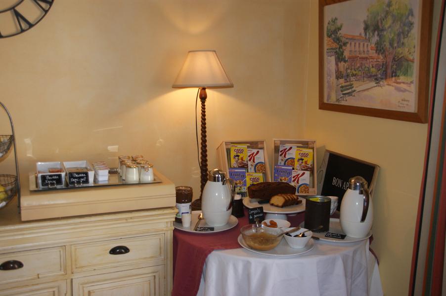 Buffet petit déjeuner