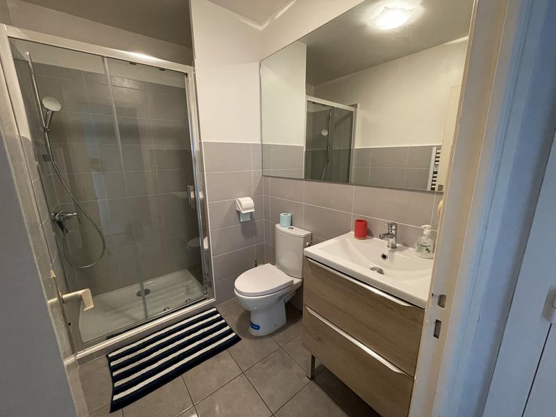 SDB avec douche et WC