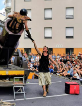 L'homme canon - Festival les Folles Journées du Clown_Allevard