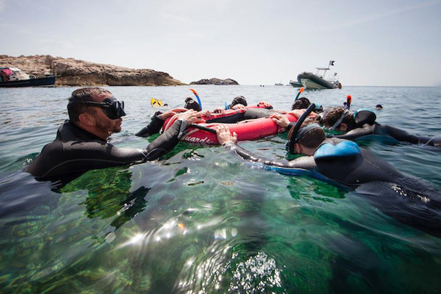Snorkeling dans les Calanques