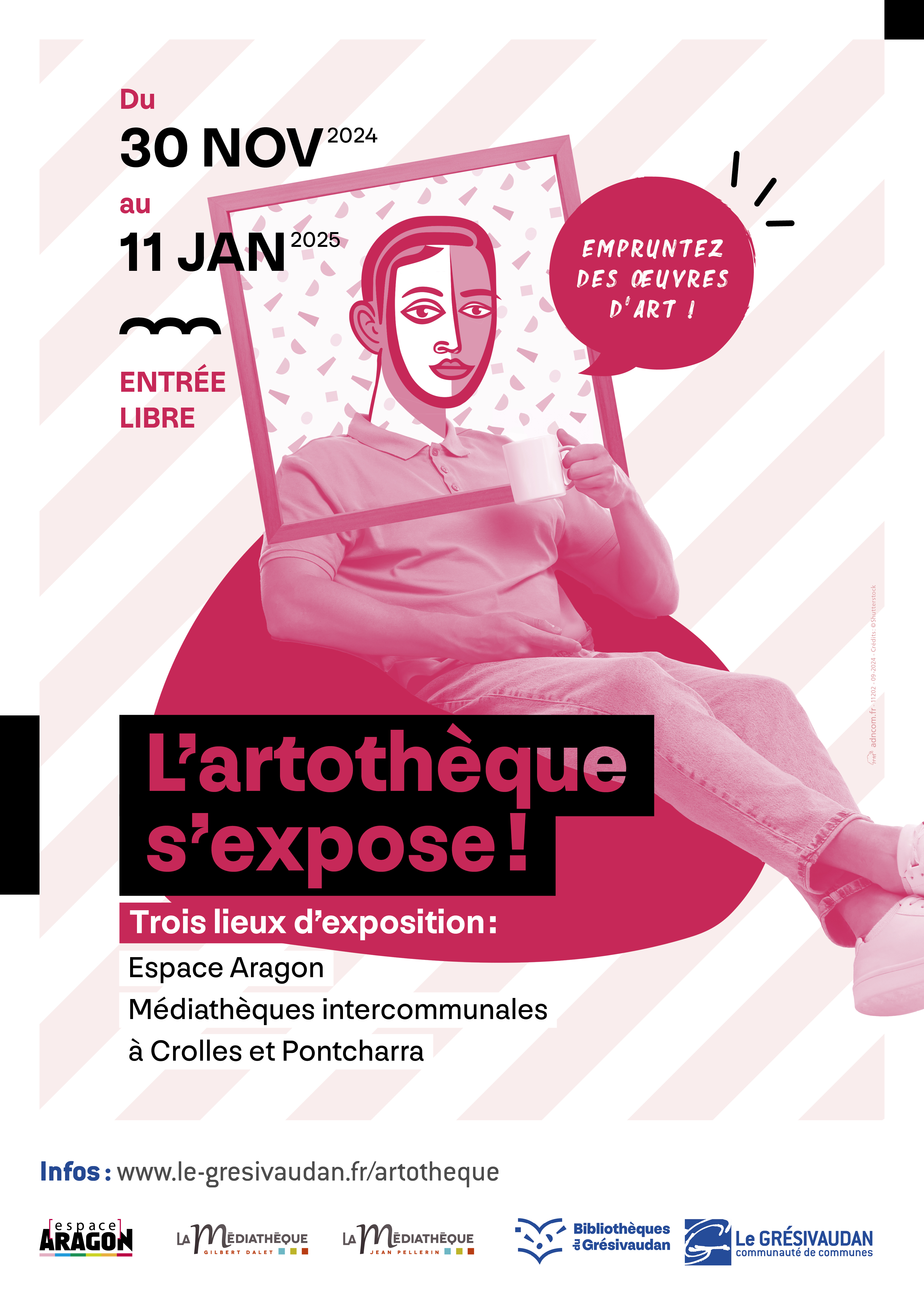 L'artothèque s'expose !