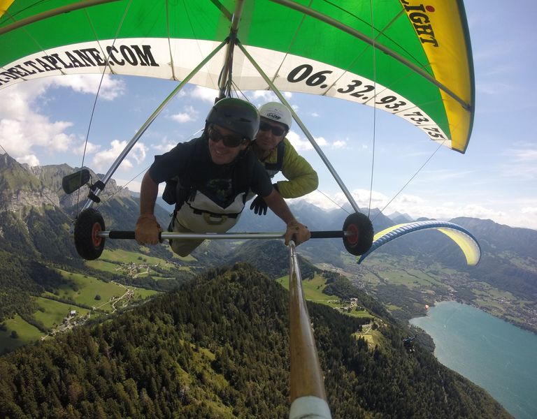 Annecy Deltaplane Col de la Forclaz Doussard