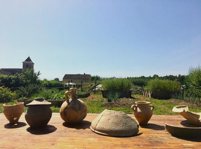 Site archéologique et jardin expérimental du Vernai - Saint Romain de Jalionas - Balcons du Dauphiné - Nord-Isère - à moins d'une heure de Lyon