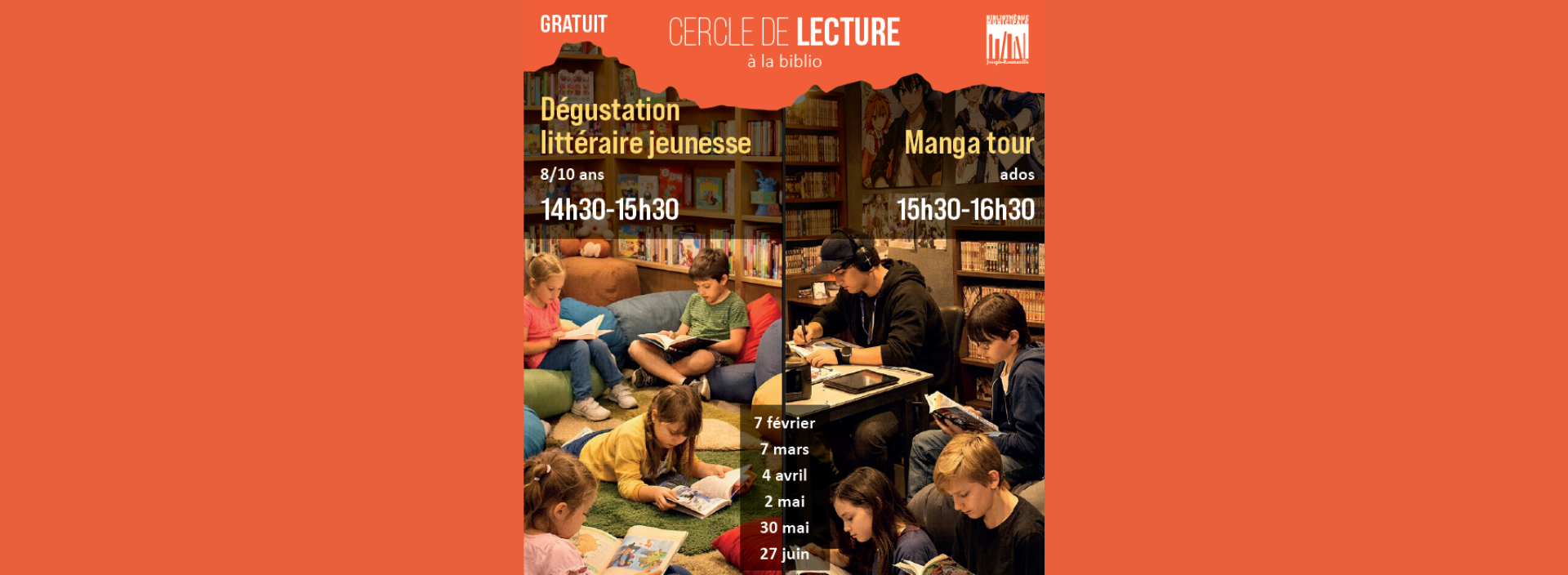 Cercle de lecture ado à la Bibliothèque de Saint-Rémy-de-Provence ...