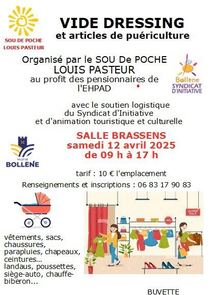 Vide dressing et articles de puériculture_Bollène