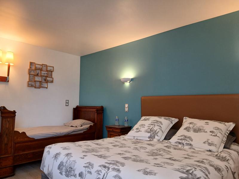 Chambre Hog Island des chambres d'hôtes le domaine du Chaffard aux Avenières Veyrins-Thuellin