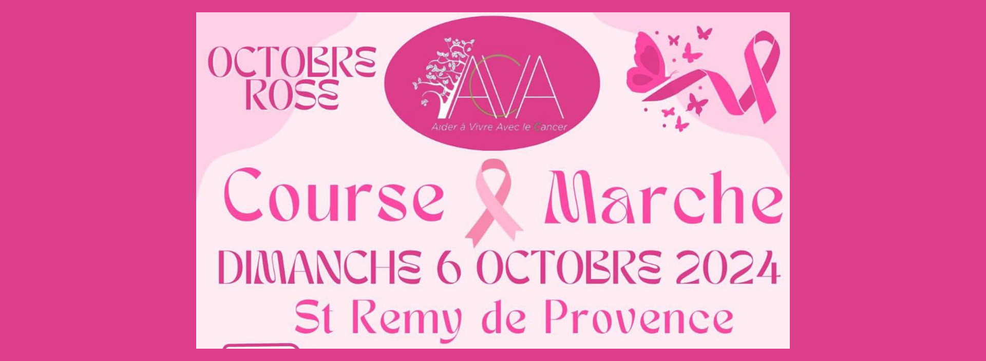 Course et marche octobre rose 6.10.2024