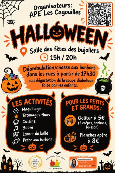 Halloween - Déambulation et chasse aux bonbons