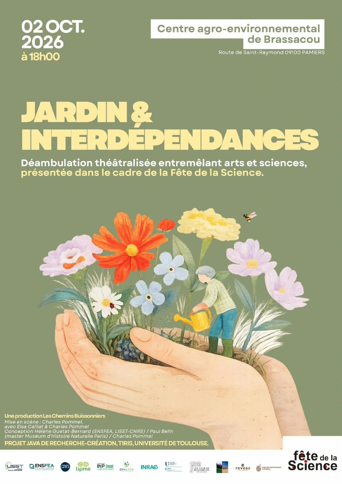 Déambulation théatrale au jardin potager -