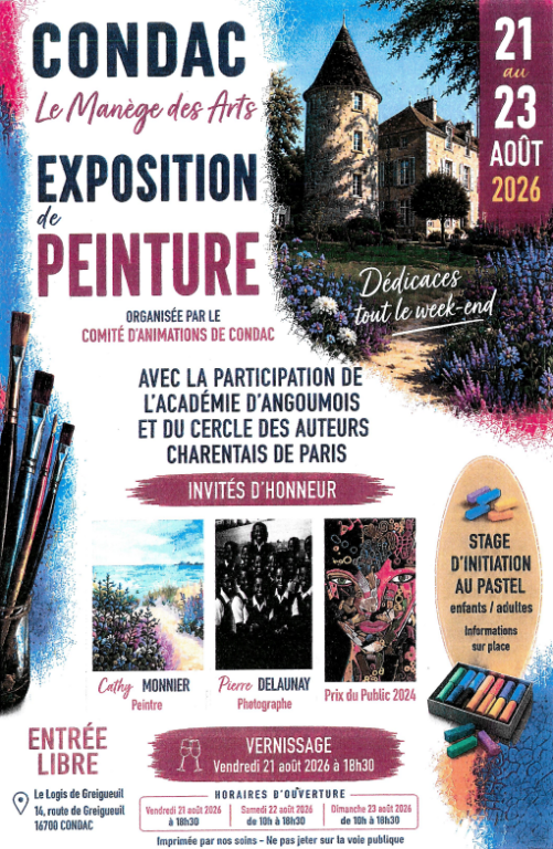 Exposition de peintures "le Manège des arts"