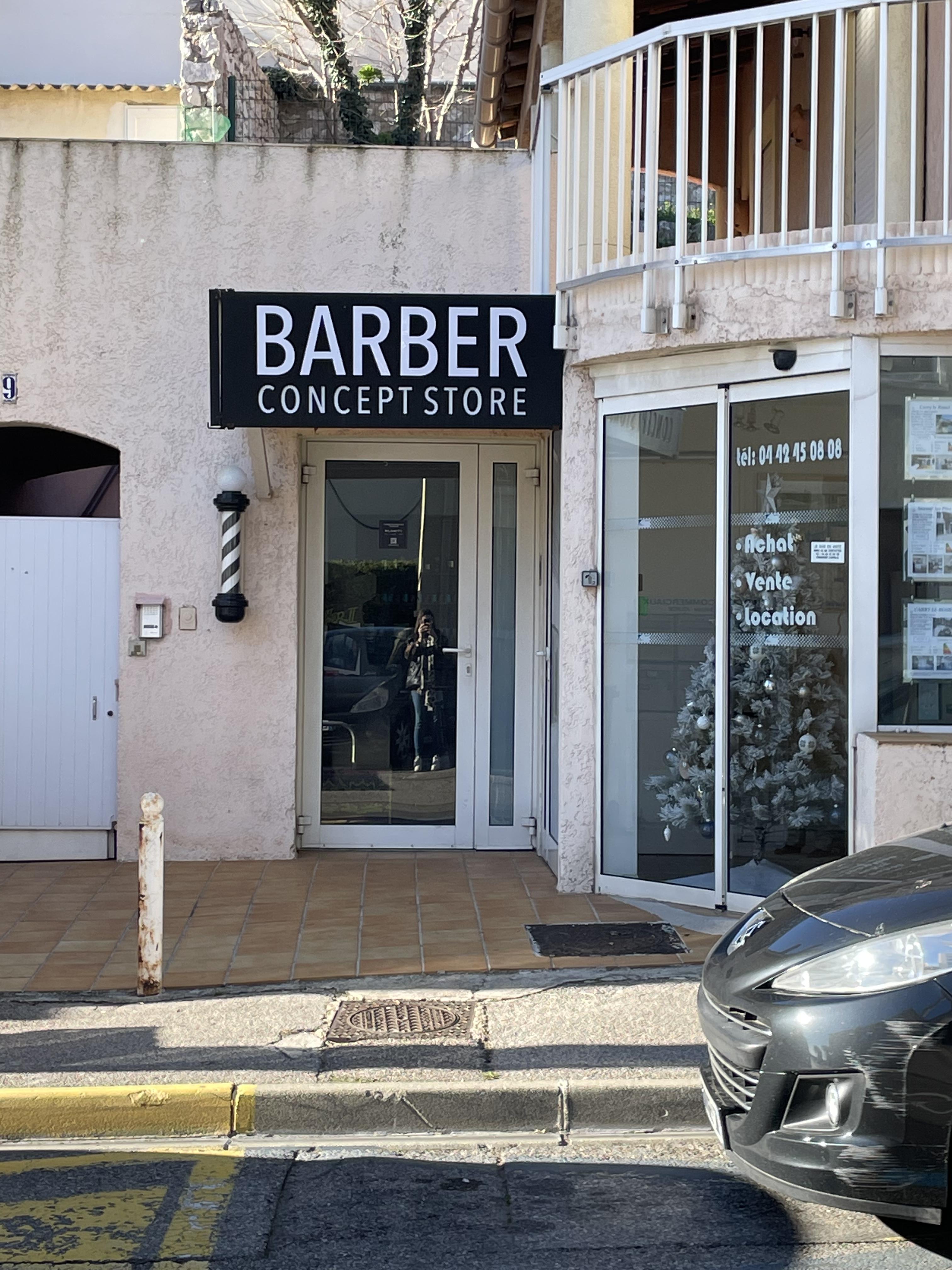 Barber concept store