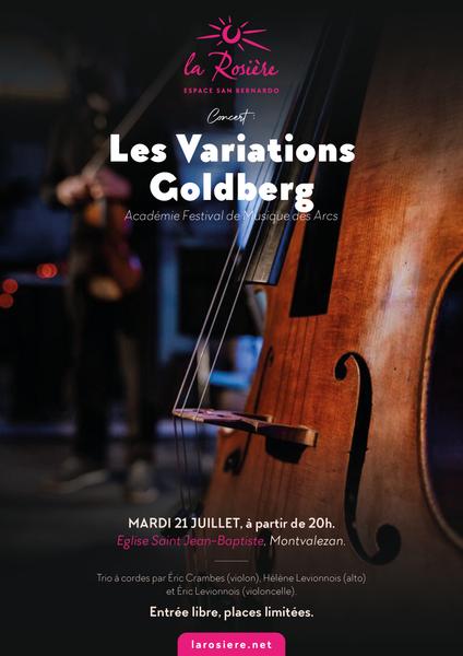Concert "Les Variations Goldberg"