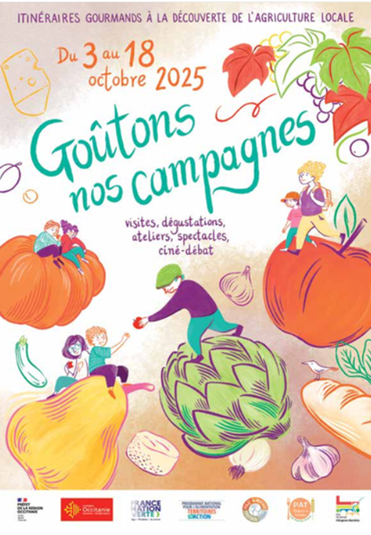 Goûtons nos campagnes : visites, dégustation, ateliers, spectacles, ciné-débat