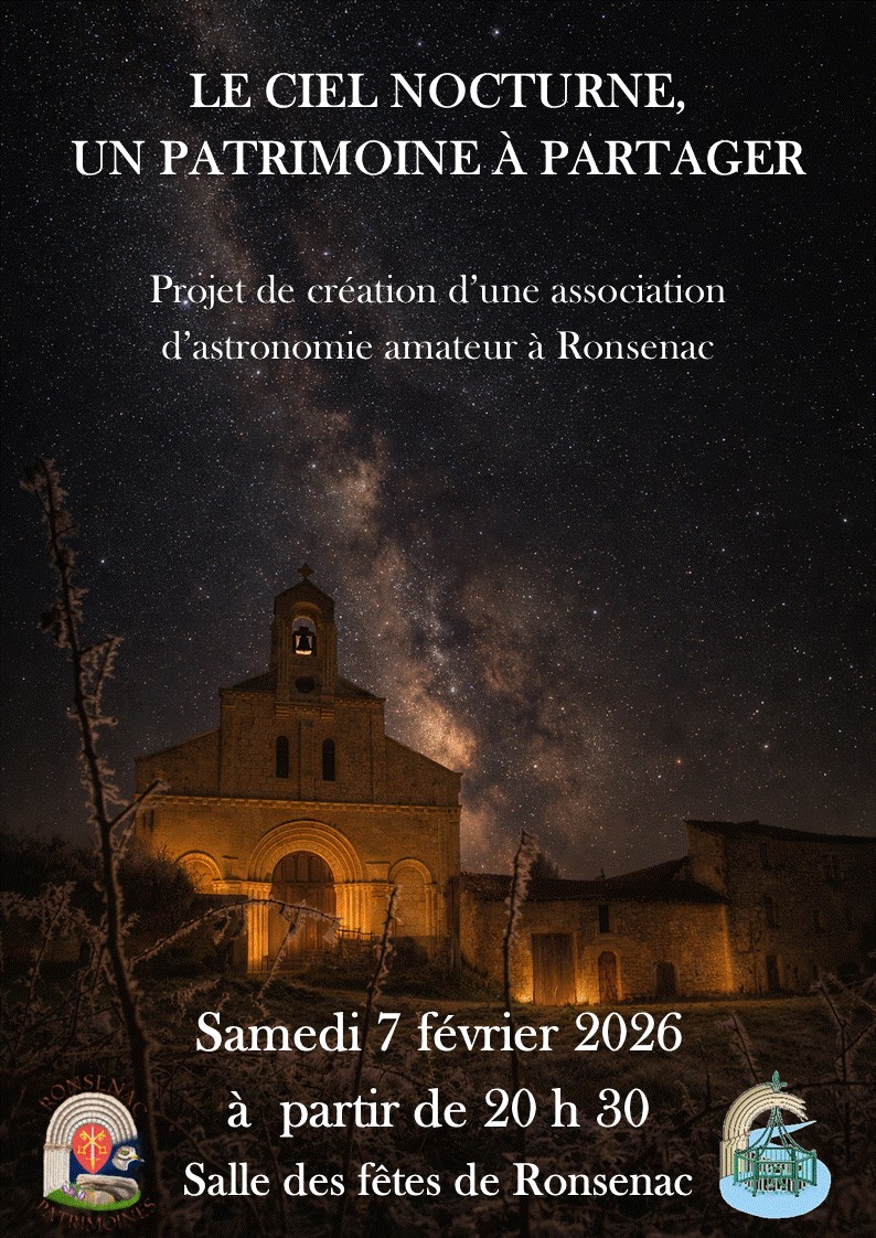 Le ciel nocturne, un patrimoine à partager