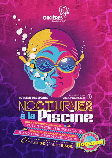 Les nocturnes animées de la Piscine !_Orcières