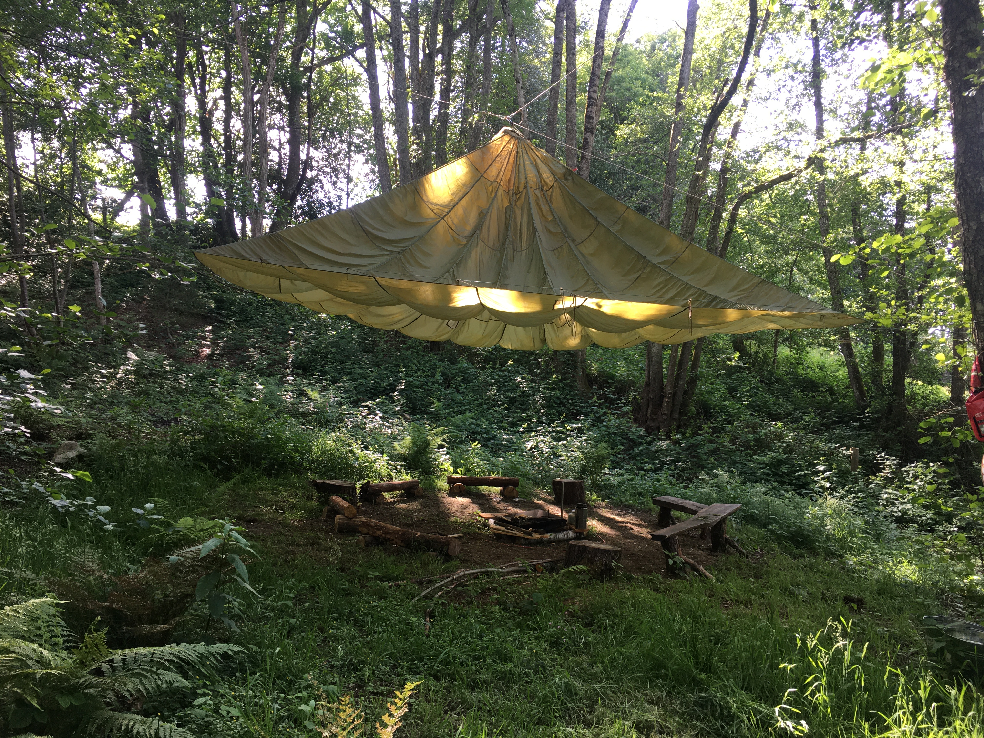 Micro-aventures - Le Camp des Dryades