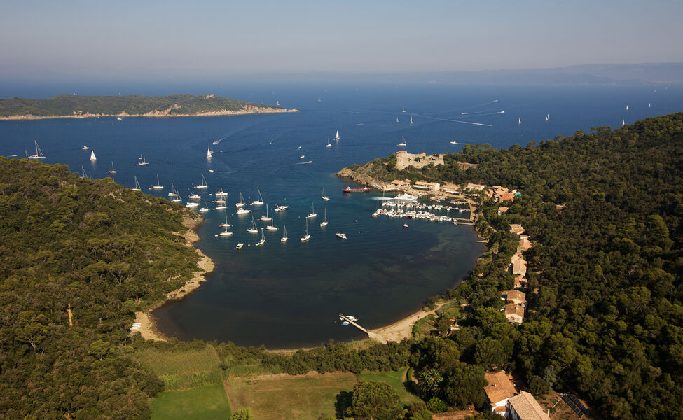 L'île de Port Cros, coeur de parc National à Hyères
