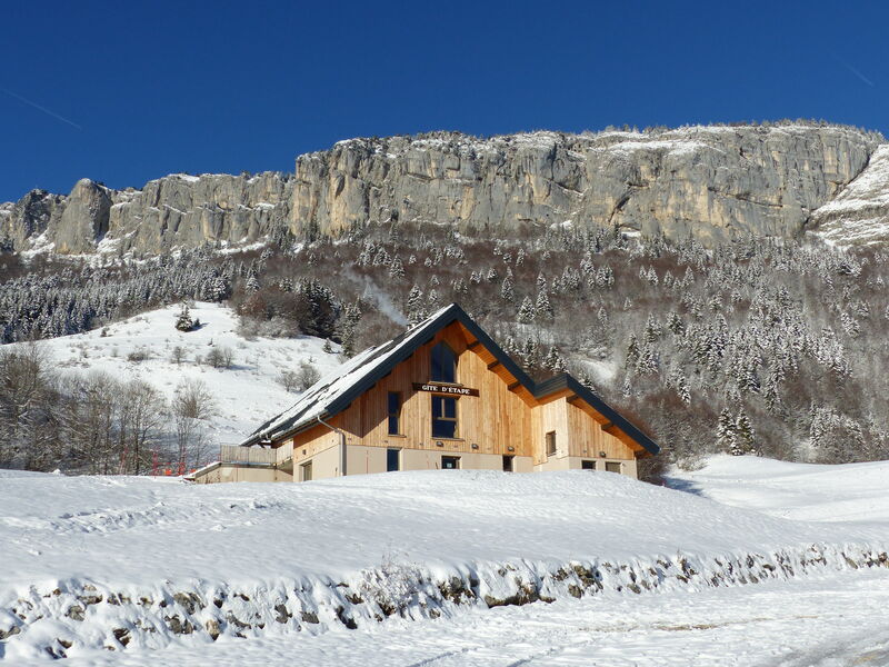 Le gîte en hiver Le gîte en hiver