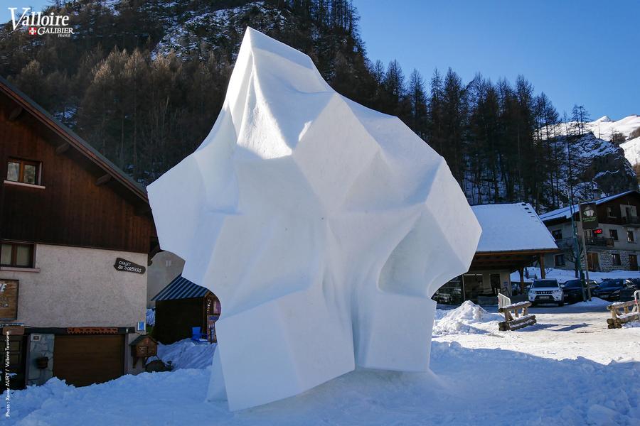 Concours international de Sculpture sur Neige_Valloire