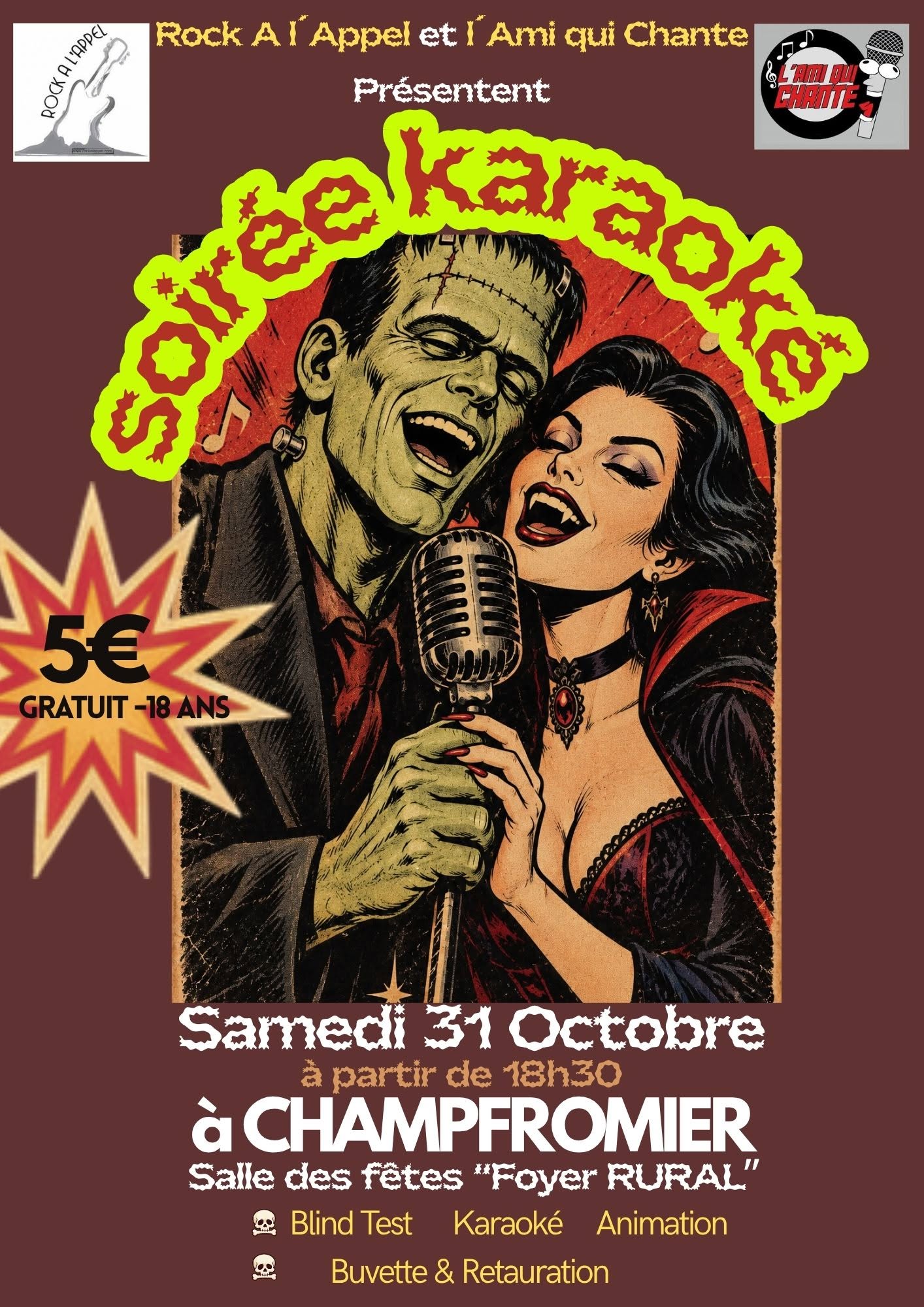 Le karaoké d'Halloween