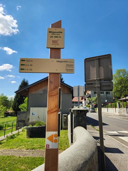 Balade pédestre -''Le Dorjon par Chauméty''_Mégevette