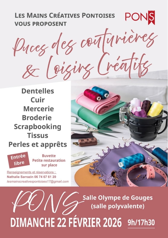 Puces des couturières et des loisirs créatifs