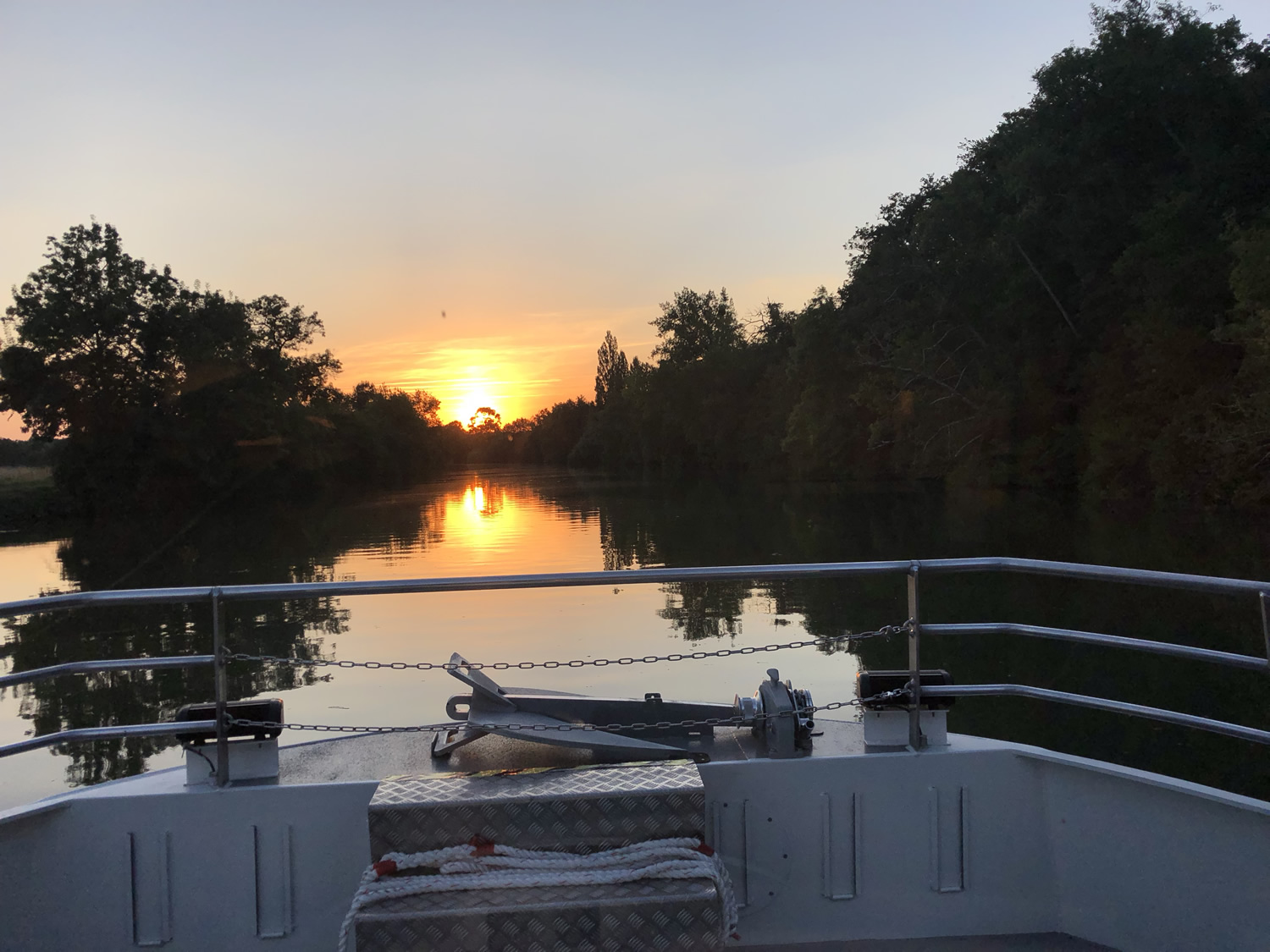 Croisière du soir à bord du Bernard Palissy III