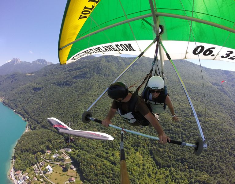 Annecy Deltaplane Col de la Forclaz Doussard