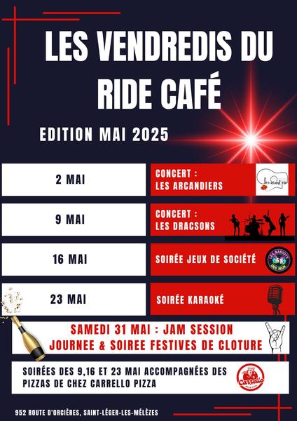 Jam Session au Ride Café - © Ride Café Jam Session au Ride Café - © Ride Café