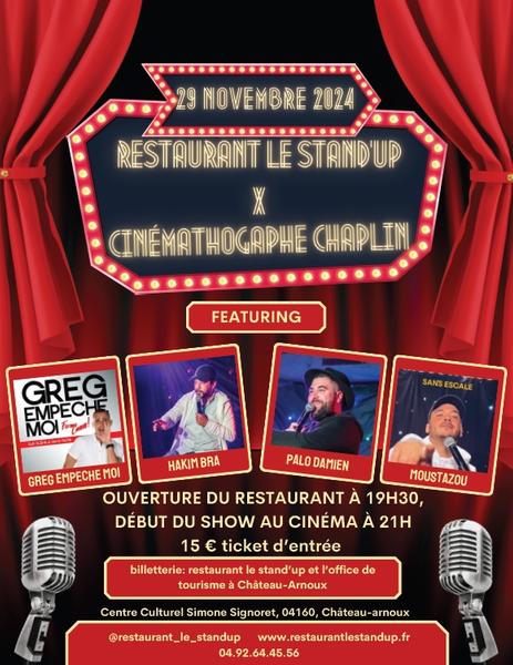 Comédie show Le 29 nov 2024