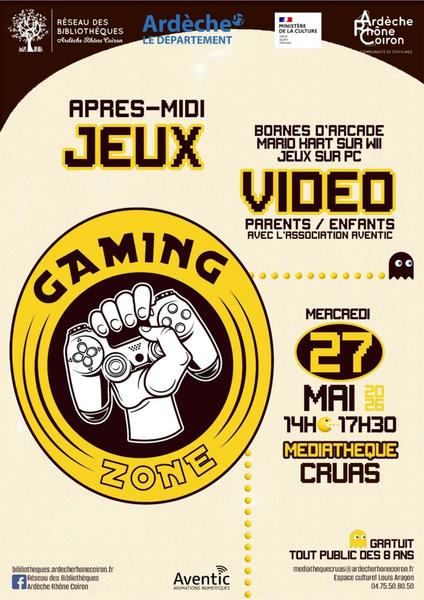Après-midi jeux vidéo parents-enfants_Cruas