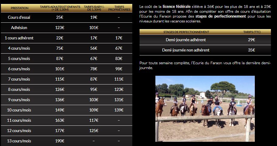 Centre Equestre Faraon