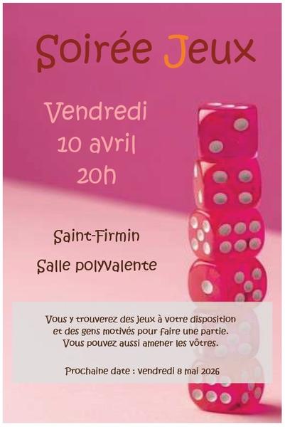 Soirée jeux