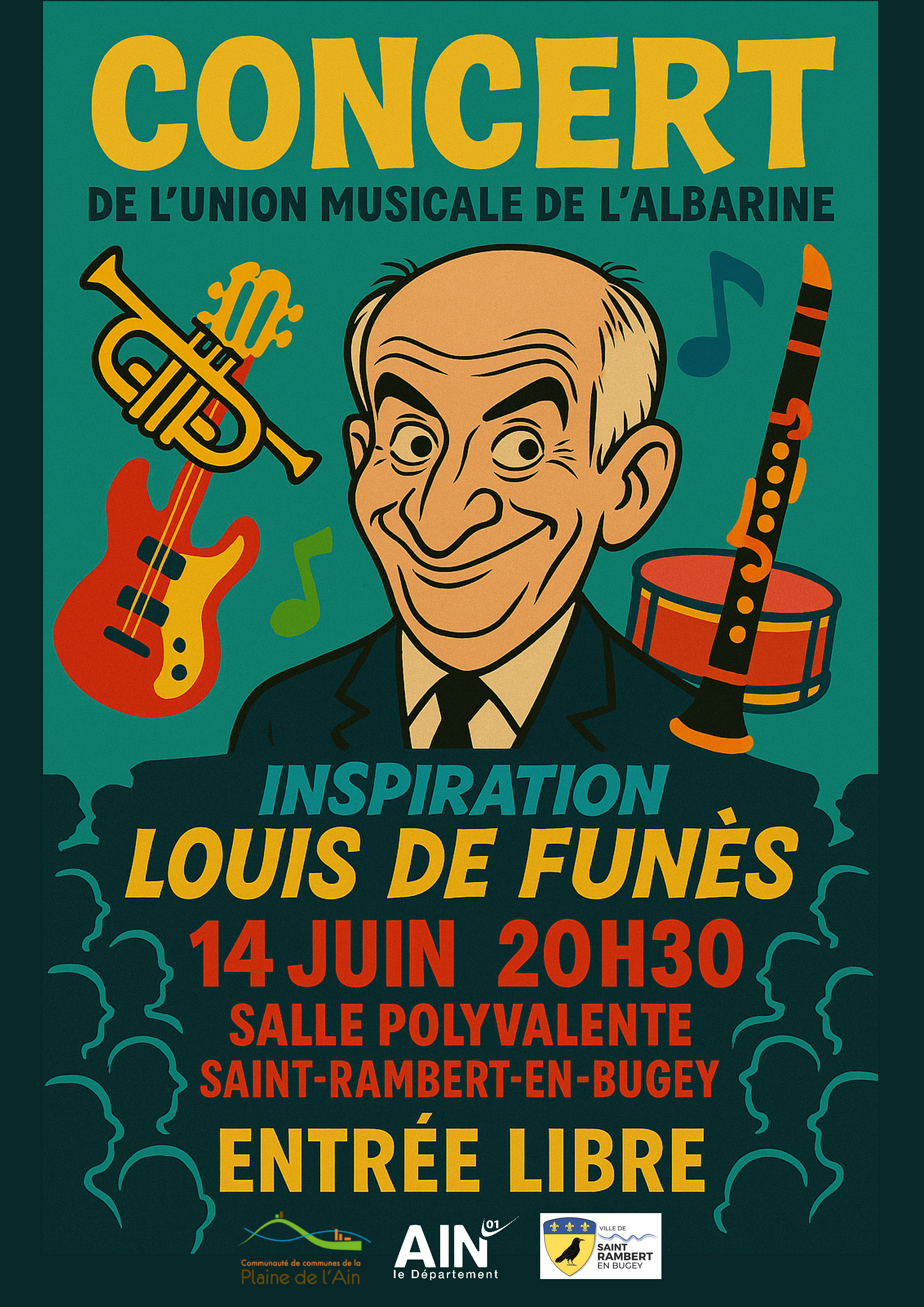affiche du concert