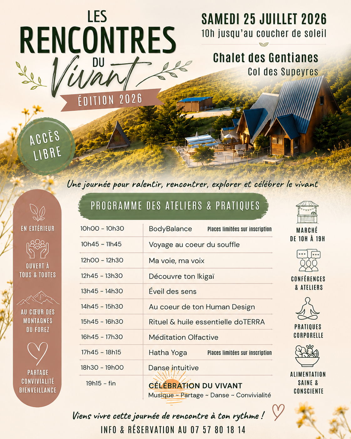Les rencontres du vivant