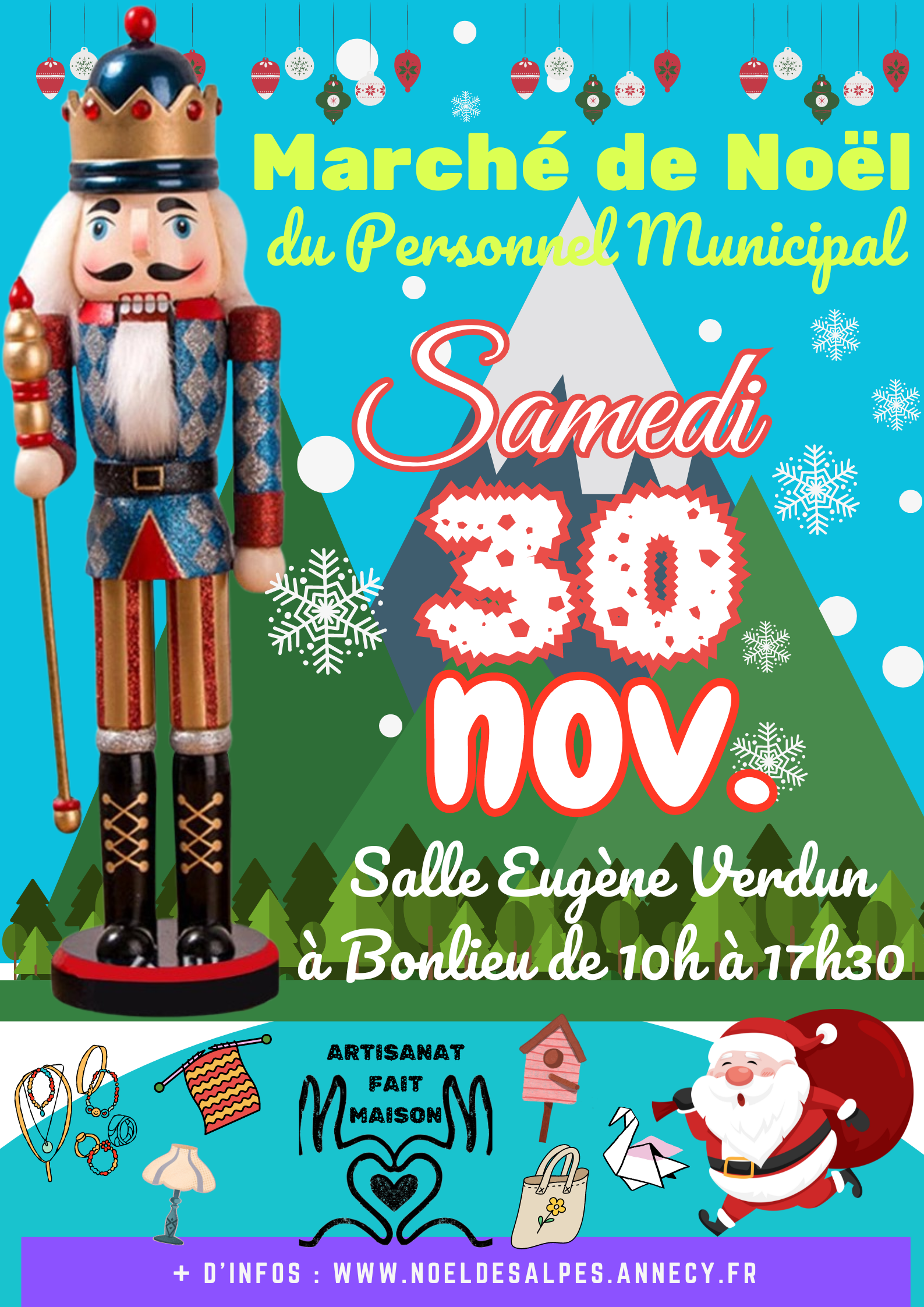 Marché de Noël du personnel municipal