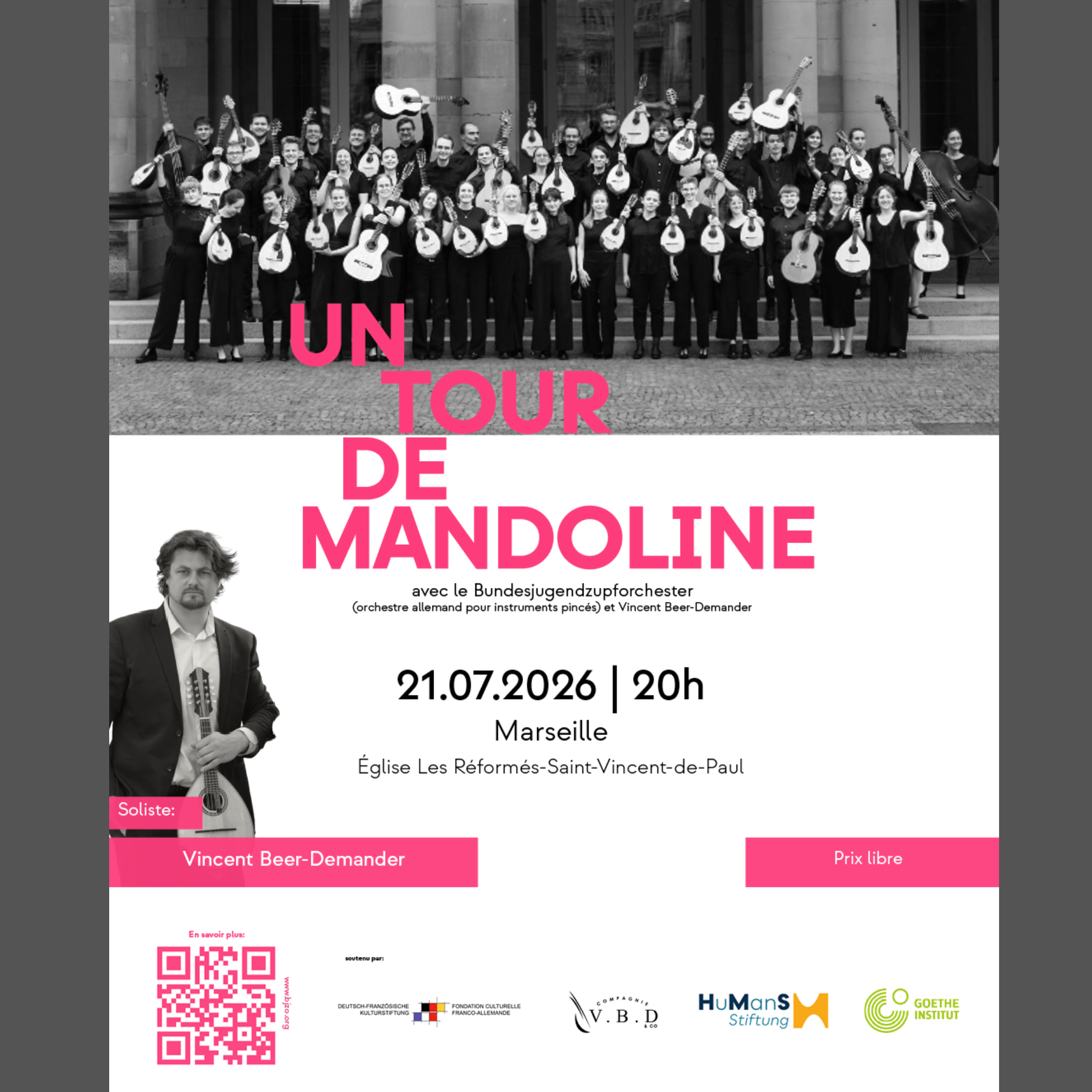 Un tour de Mandoline avec le Bundesjugendzupforchester