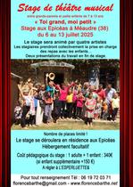"Toi grand, moi petit", Théâtre musical_Autrans-Méaudre en Vercors