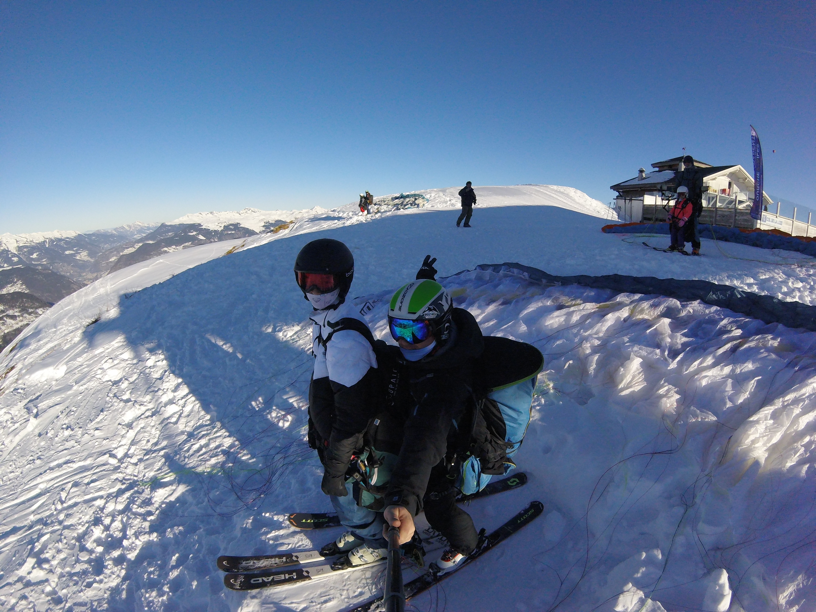 Cours collectif ski alpin ado/adulte avec l'ESF Champagny en