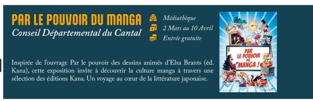 Exposition - Par le pouvoir du manga